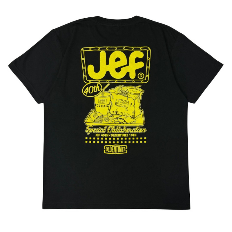Jef×OLDENTIMES collaboration S/S Tee Black | JEFオンライン